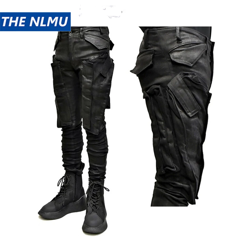 2022 Multi Pockets Cargo Pants Hip Hop Tactical Function Pants Casual Joggers Trousers Streetwear