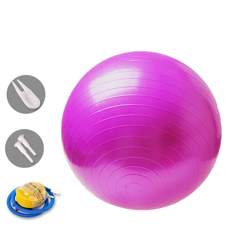 

Balls Yoga Thickened Explosion-Proof Exercise Home Gym Pilates Equipment Balance Ball 65Cm