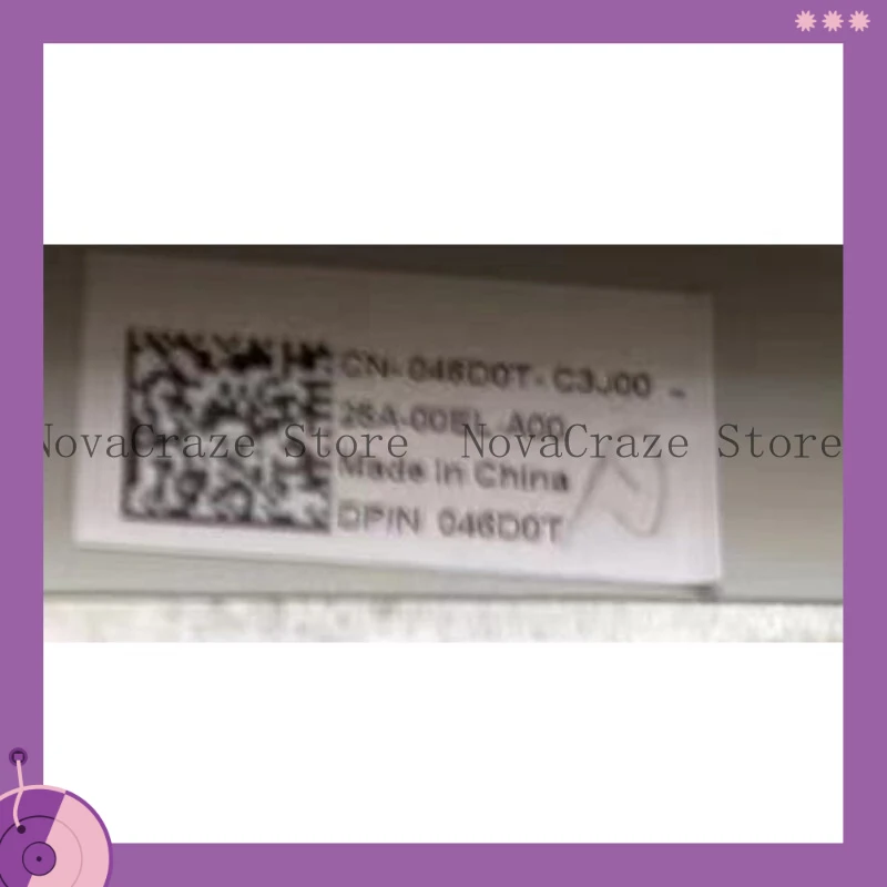 Neu Für Alienware X14 R1 Scharnier Abdeckung Streifen luftauslass Abdeckung 46D0T 046D0T