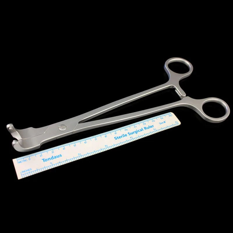 Anti spinning rod nail lifting forceps orthopedic instruments spine and lumbar 6.0 pedicle screw U-shaped bone nail holding forc