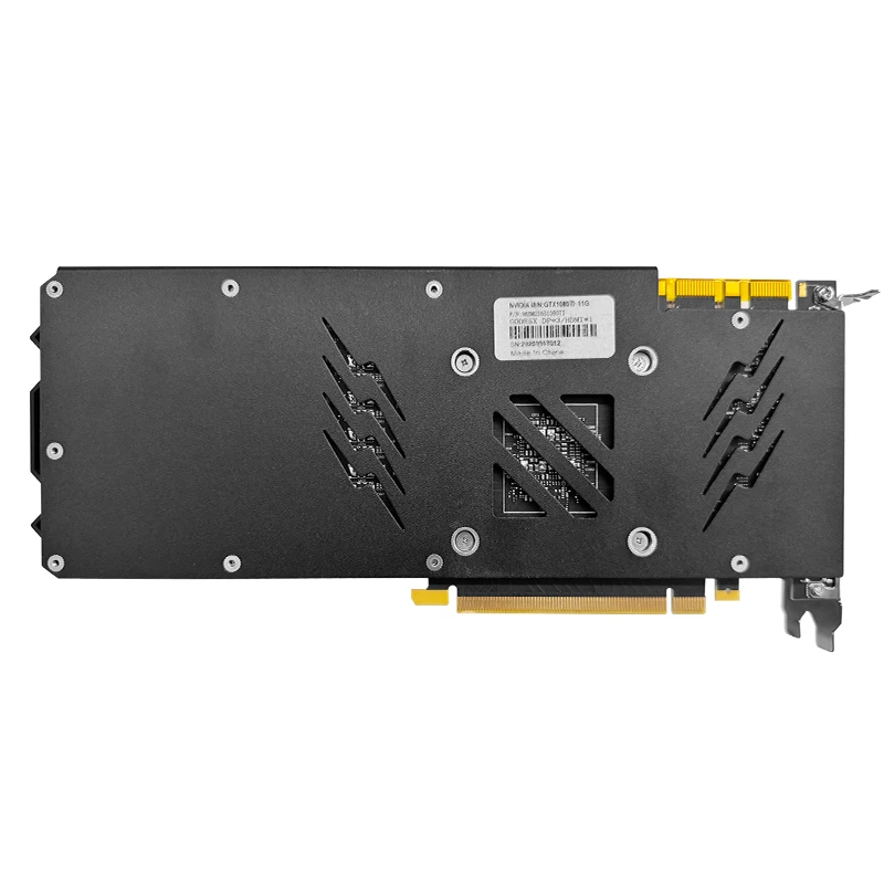 بطاقة رسومات الفيديو JIESHUO NVIDIA GTX 1080ti 11GB GDDR5X 352bit GPU gtx 1080 ti مناسبة لألعاب الكمبيوتر المكتبية والمكاتب، #3