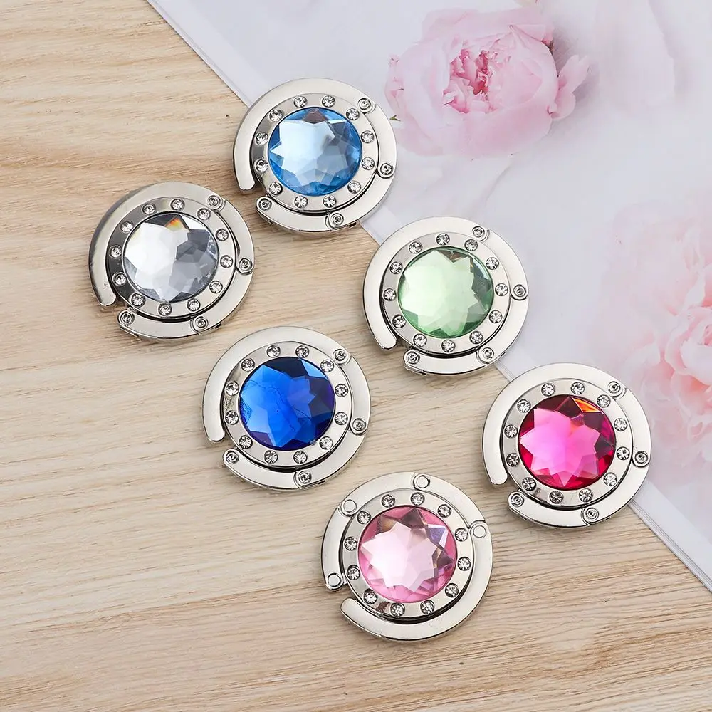 

Portable Metal Table Hanger Desk Hooks Folding Handbag Hanger Bag Holder Purse Hook