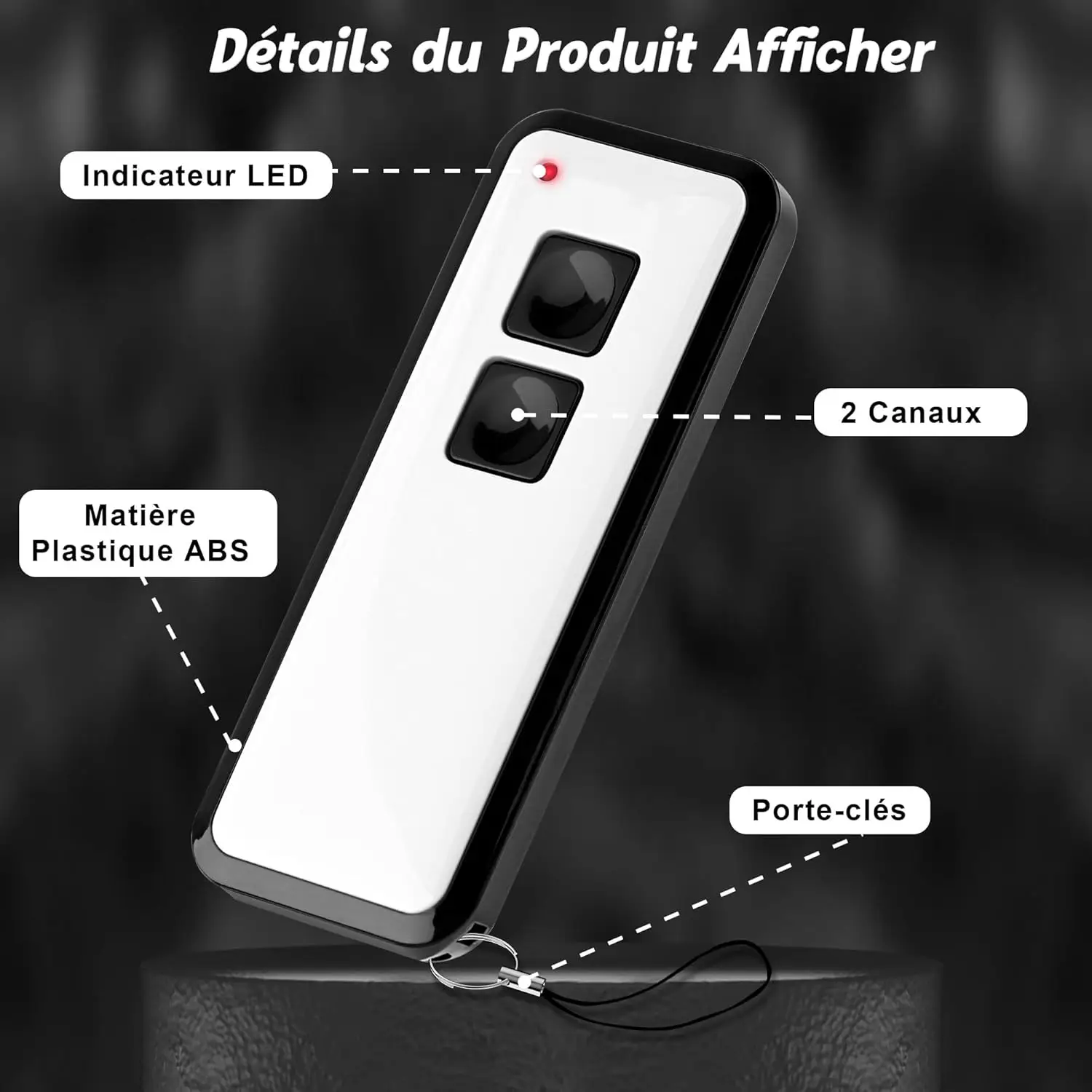 جهاز تحكم عن بعد لباب المرآب 433.92 ميجا هرتز لـ Novoferm Novotron 502 MAX43-2 Novotron 512 MIX43-2 Mini-Novotron 522 Mini-Novotron 524