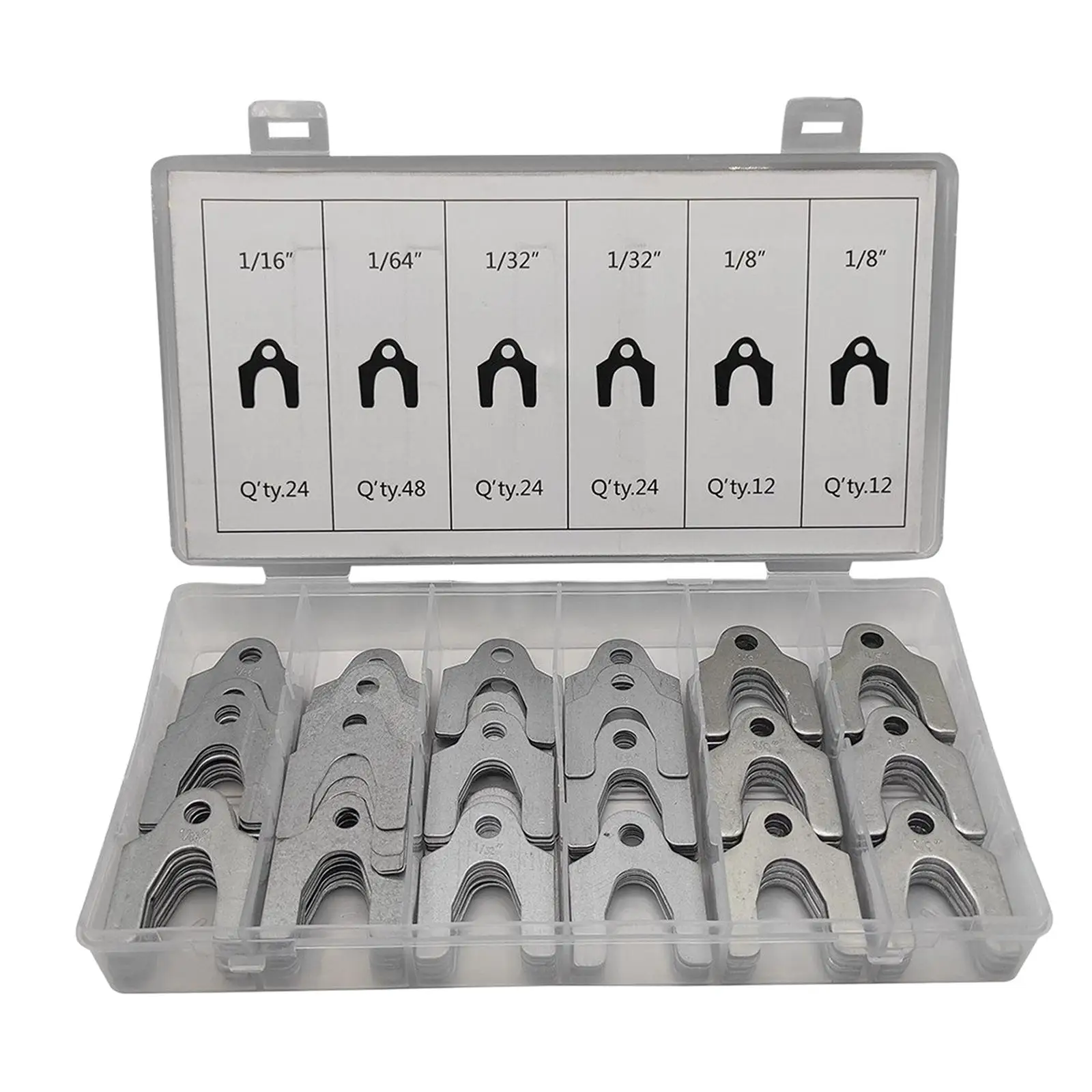 Auto Body Alignment Shims with Storage Box Alignment Shims Assortment Set for Camber Alignment