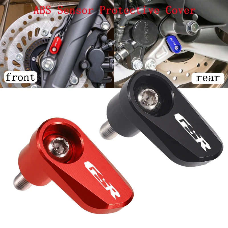 Protetor de sensor abs para roda dianteira e traseira de motocicleta, acessórios para suzuki gsr 750 400 600 gsr750 gsr400 gsr600