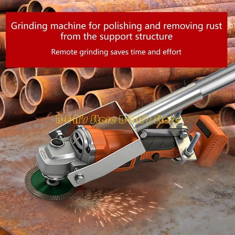 Y1AD Angles Grinder Tool Holder Adjustable Nonslip Stand for Standing Operation
