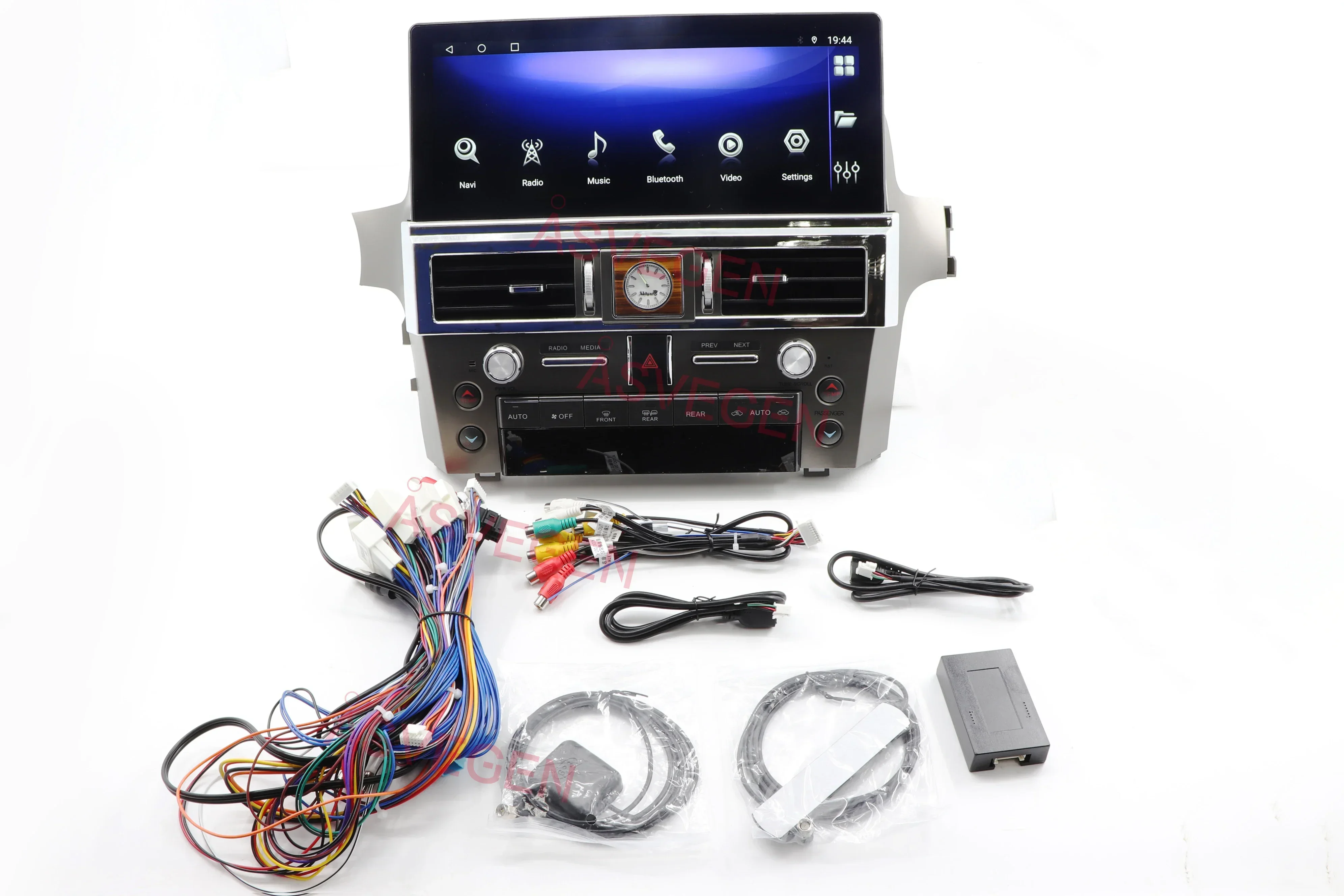 6 + 128 écran multimédia Android voiture Android DVD lecteur Radio GPS Navigation pour GX460 Support Oem 360 caméra