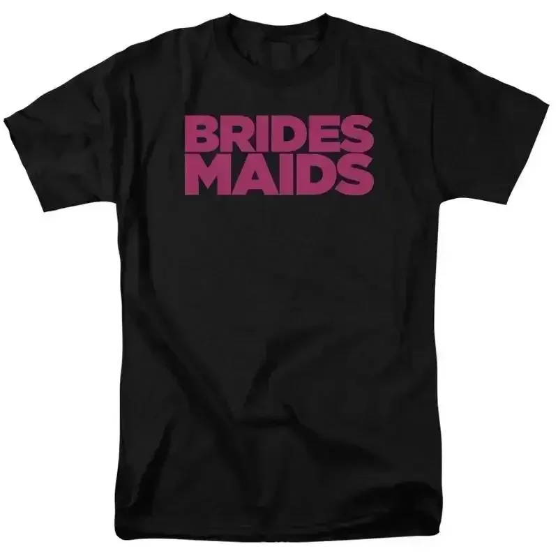 Bridesmaids Logo T Shirt Mens Licensed Wedding Movie Helen Megan Black