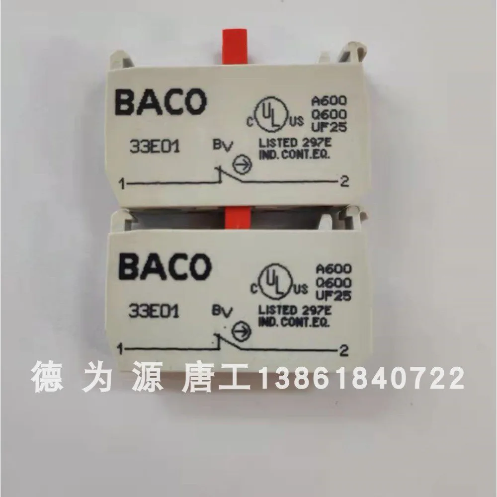 Módulo de interruptor BACO 33E10 original en stock, completamente nuevo