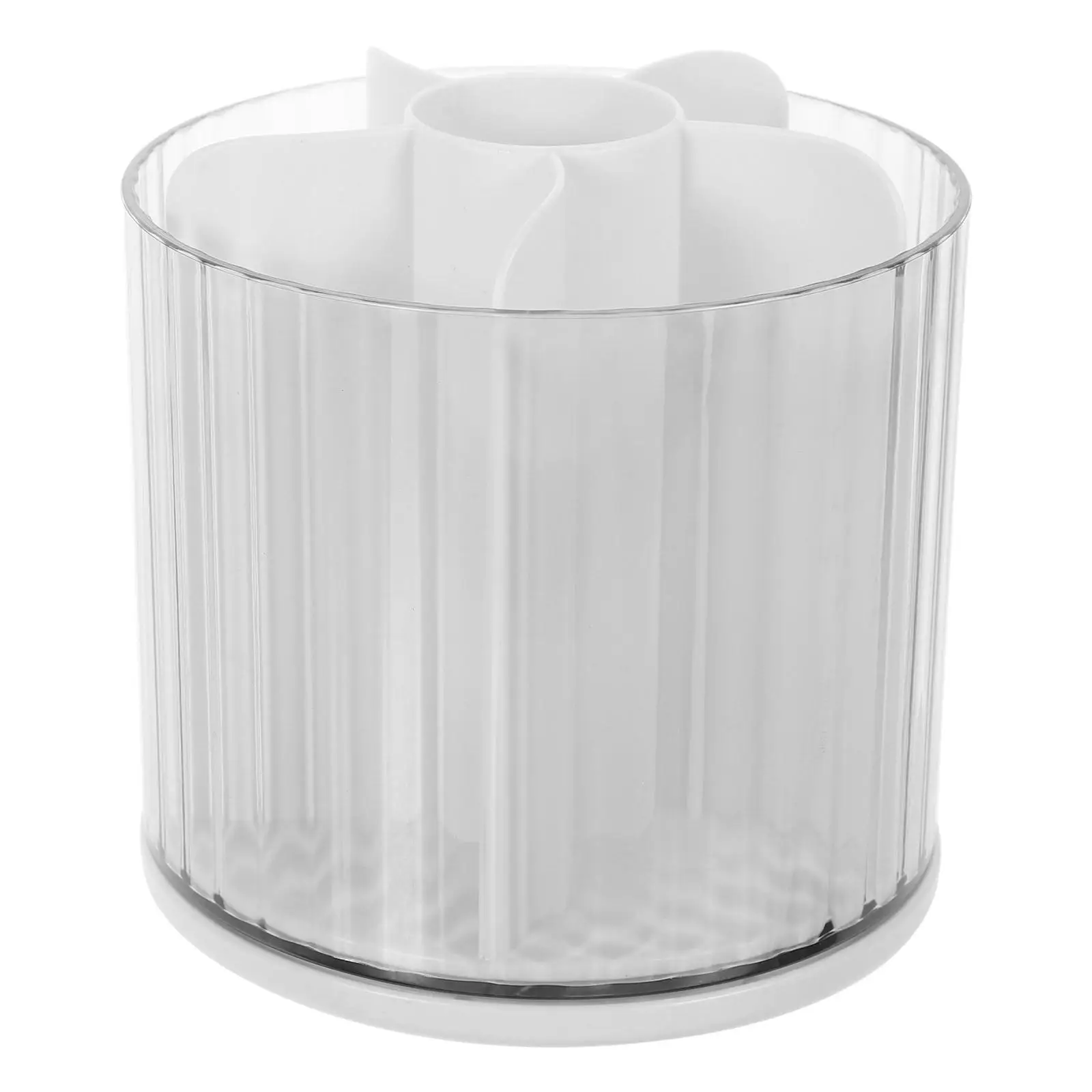 

Rotatable Pen Holder Desk Accessories Storage Box Desktop Organizer Plastic Brush Supplies