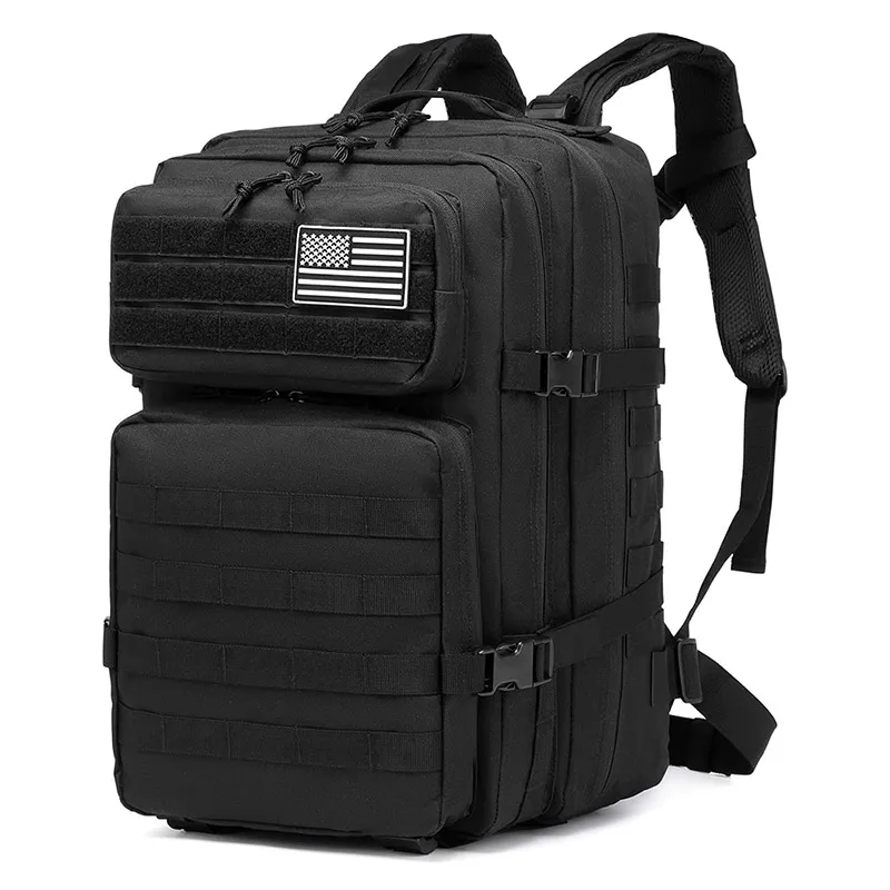 50LTactical Backpack Men's Travel Large Capacity Rucksacks Men Waterproof Outdoor Sports Multi-functional Bags