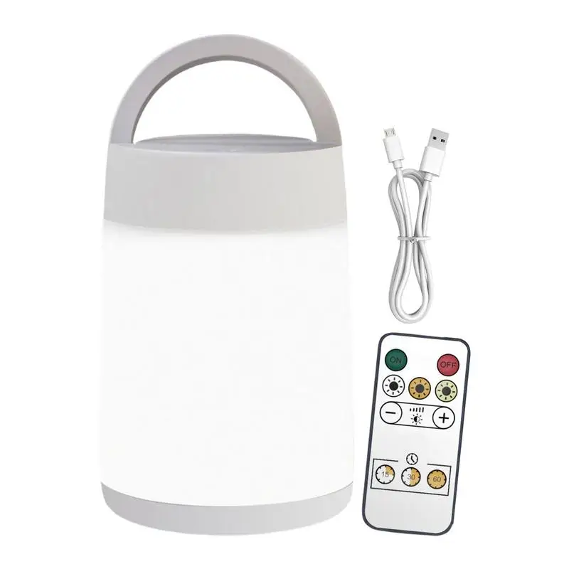 

Kids Night Lamp RemoteTouch Nursery Lamp 10 Colors Baby Night Light Smart Portable Bedside Lantern Kids Desk Lighting For Living