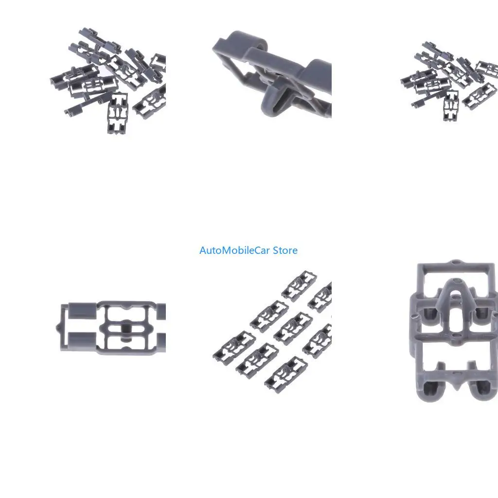 G8TE 10Pcs Lower Door Weatherstrip Plastic Seal Retainer Clip Front Rear For X5 E