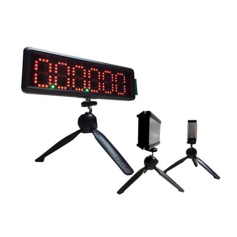LED Race Timing Clock with Tripod for Running Countdown Countup Digital Race Timer