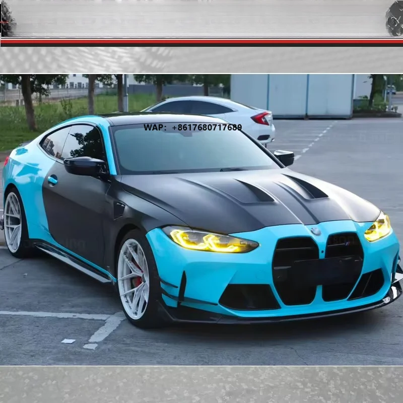For  OEM Style Dry Carbon Fiber Door Body Kit G80 M3 G82 M4 Polished Finish Easy Installation 2019-2020 Models Made China