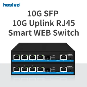 4 Ports Uplink -Port, 2,5 GPS oder nicht Schalter POE + 1x10G SFP + 1x10 GPS, RJ45 8 Hauptverkaufsschalter Gigabit 4 Türen - №7