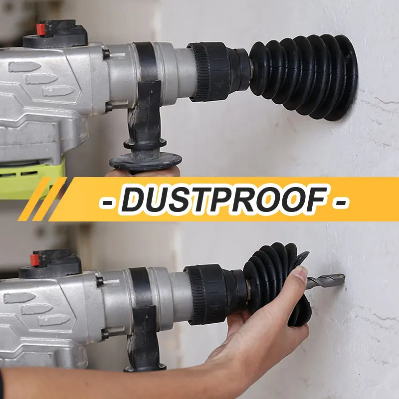 電気ドリル,衝撃,ドリル,集塵機,電動工具アクセサリー,4つのゴムパッド付き