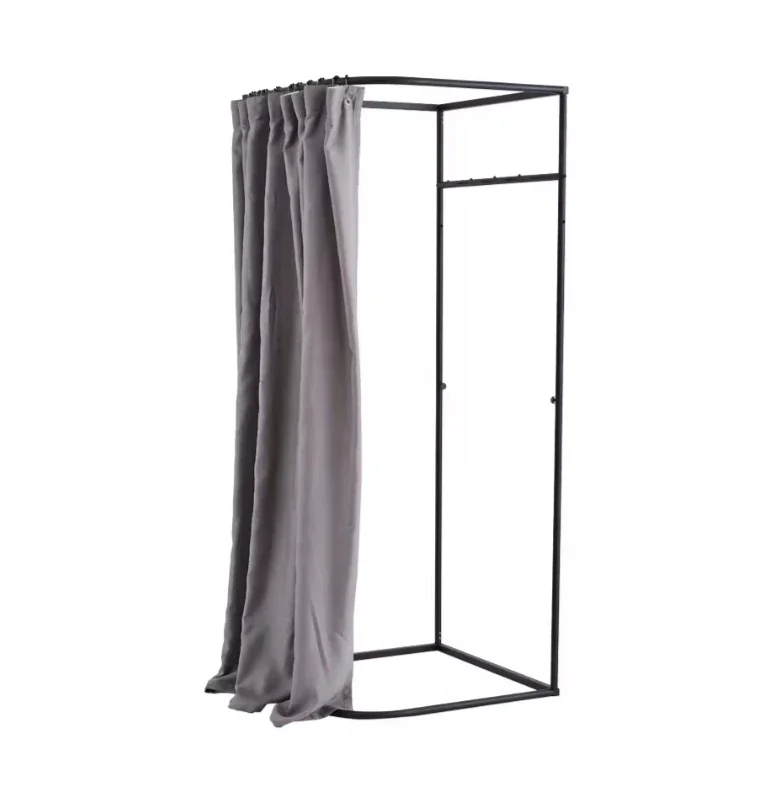 Fitting Room Shop Interior Design Ideas Wall Mounted Display Rack Dressing Changing Room