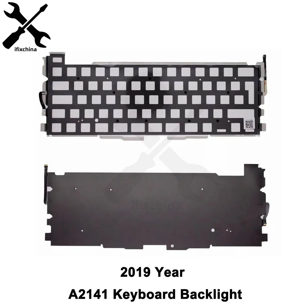 

New US UK Laptop Keyboard Backlit Sheet For Macbook Pro Retina 16" A2141 Keyboard Backlight 2019 Year