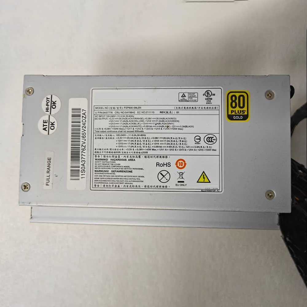 Блок питания C20 THINKSTATION C20X 800W FSP800-09LEN