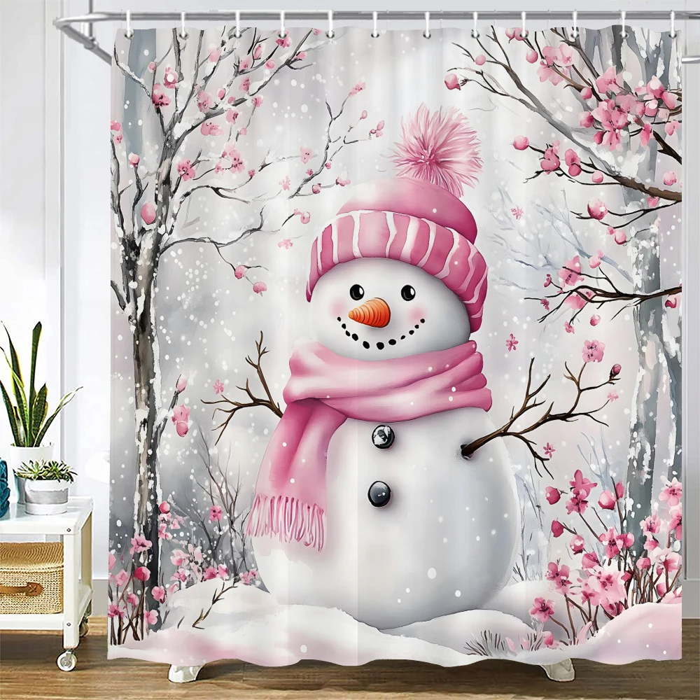 

Retro and elegant floral style Shower Curtain Bath Curtain Flowers Printed Bathroom Curtains for Home Decoration Curtain