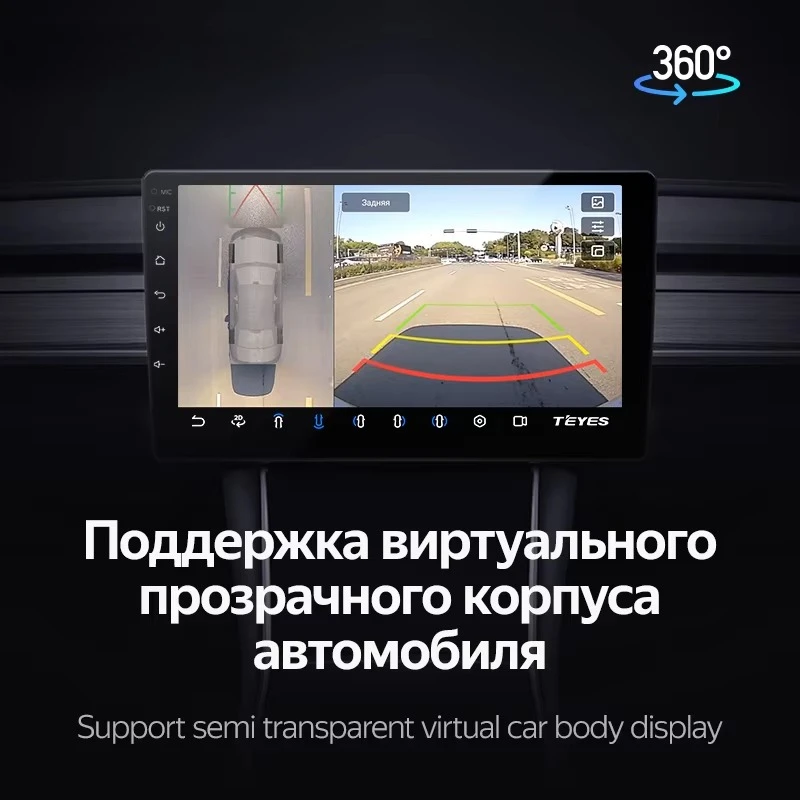 RELI1 TEYES 360 Degree Bird View Panorama System Camera for Toyota Volkswagen Hyundai Kia Renault Suzuki Honda Audi Lada Nissan view 5