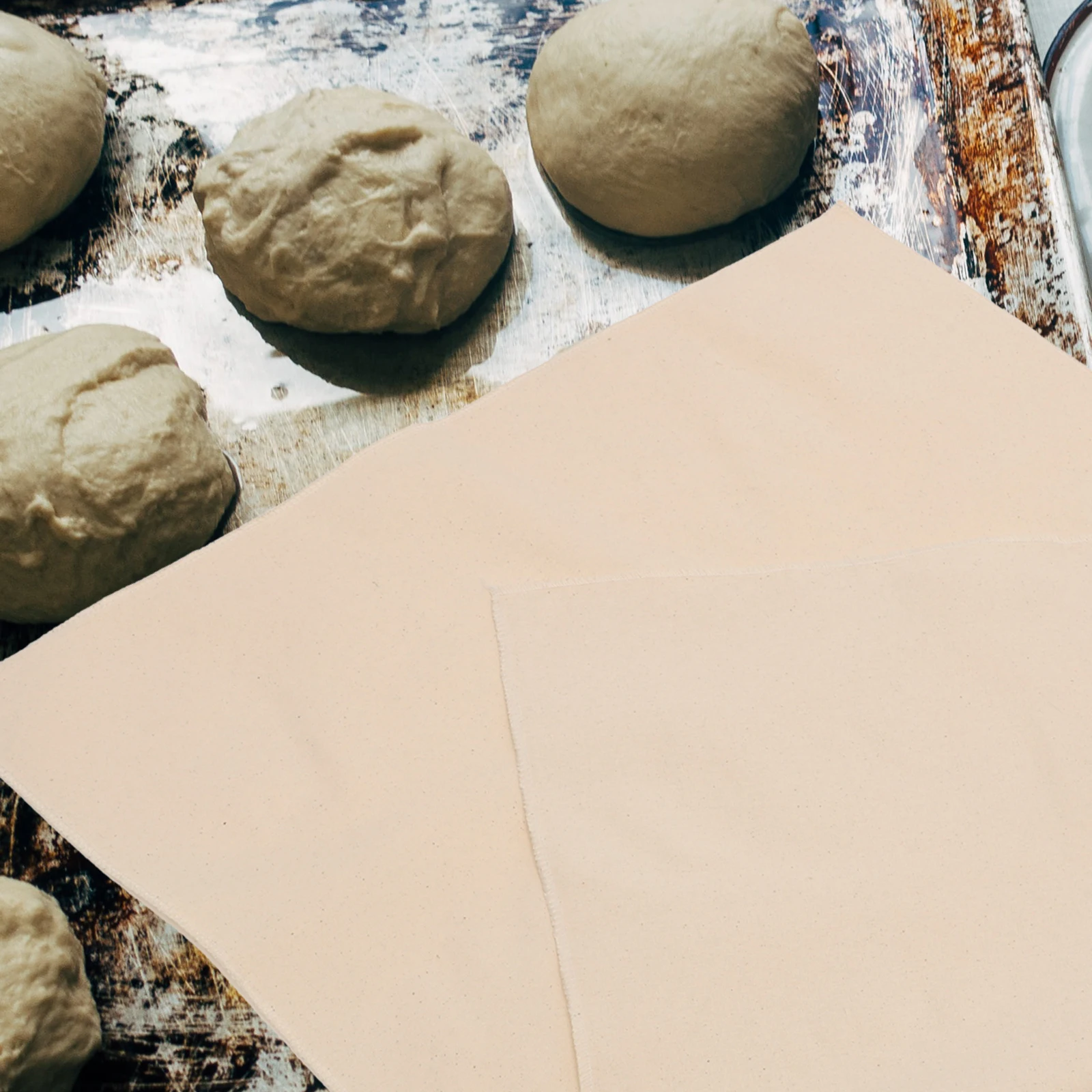 

Fermented Cloth Bread Basket Liner Pastry Dough Baking Kitchen Utensil Homemade Bread Towel Cotton Cloth Fermentation