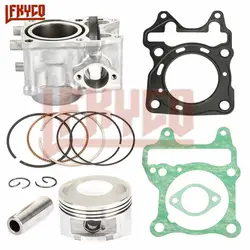 Motorcycle 58mm Engine Cylinder Upgrade 150CC Piston Gasket Kit Motor for PCX 150 SH125 SH 150 KZR150 Motoblock Equipment Parts