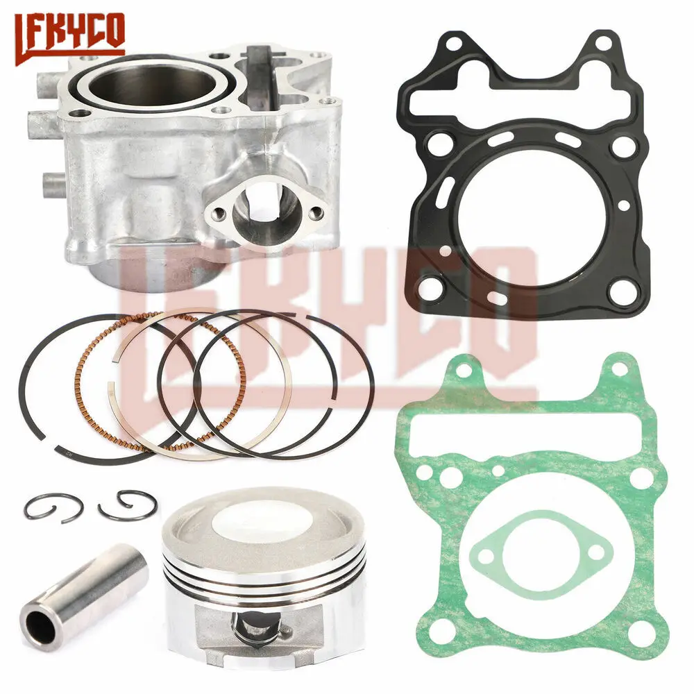 Motocykl 58mm Cylinder silnika aktualizacja 150CC zestaw uszczelek tłoka silnik dla PCX 150 SH125 SH 150 KZR150 części wyposażenia motoblock