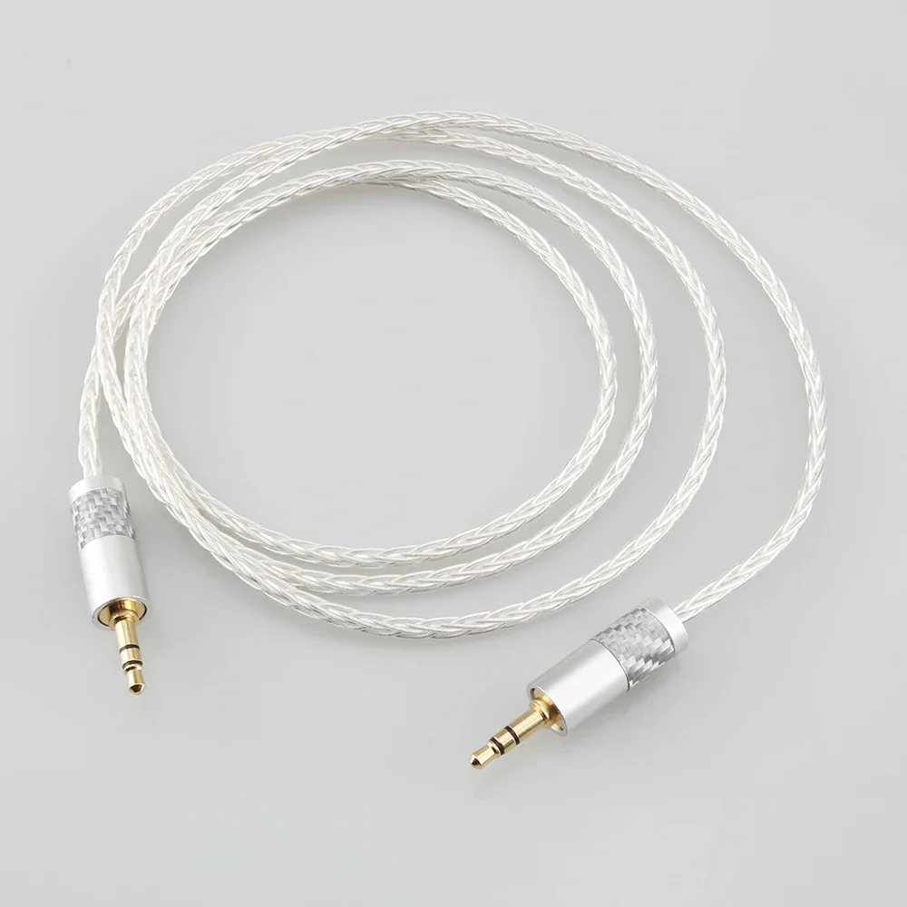 

HiFi Jack 3.5 Audio Cable 3.5mm Speaker Line Aux Cable for Phone Car Headphone Audio Jack Audio Cable For Amplifier DAP DA