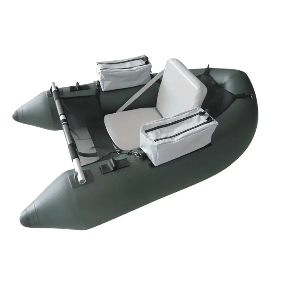 Mini Inflatable Pontoon Fishing Boat American Belly Boat