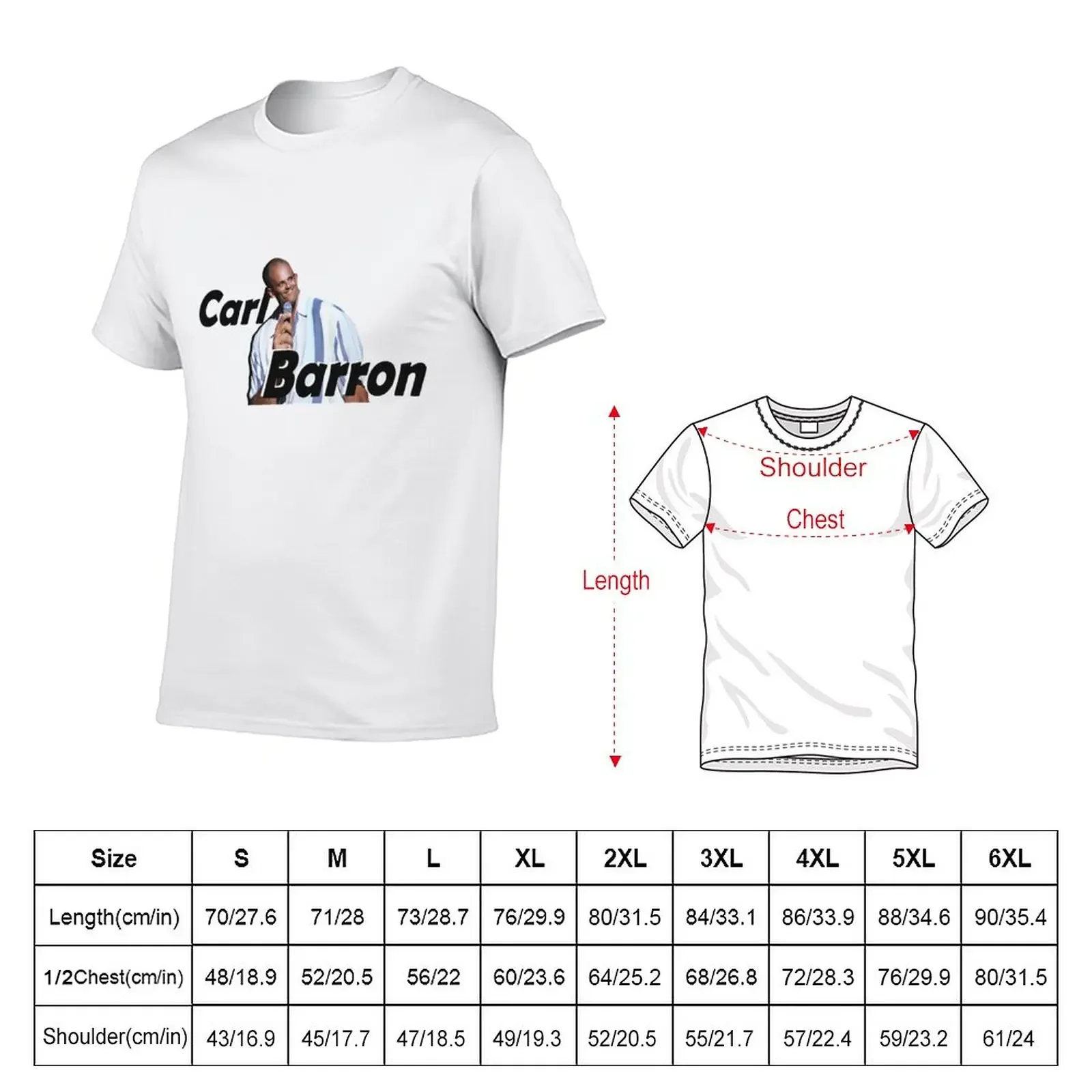 Carl Barron Comedian Meme T-Shirt sweat vintage clothes sports fans Men's t-shirt