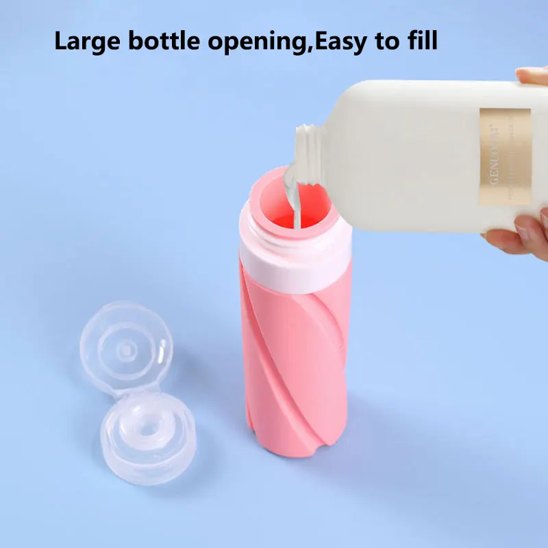 16 Pack Travel Bottles Set TSA for Toiletries Conditioner Shampoo Lotion Approved Leak Proof Silicone Squeezable Containers