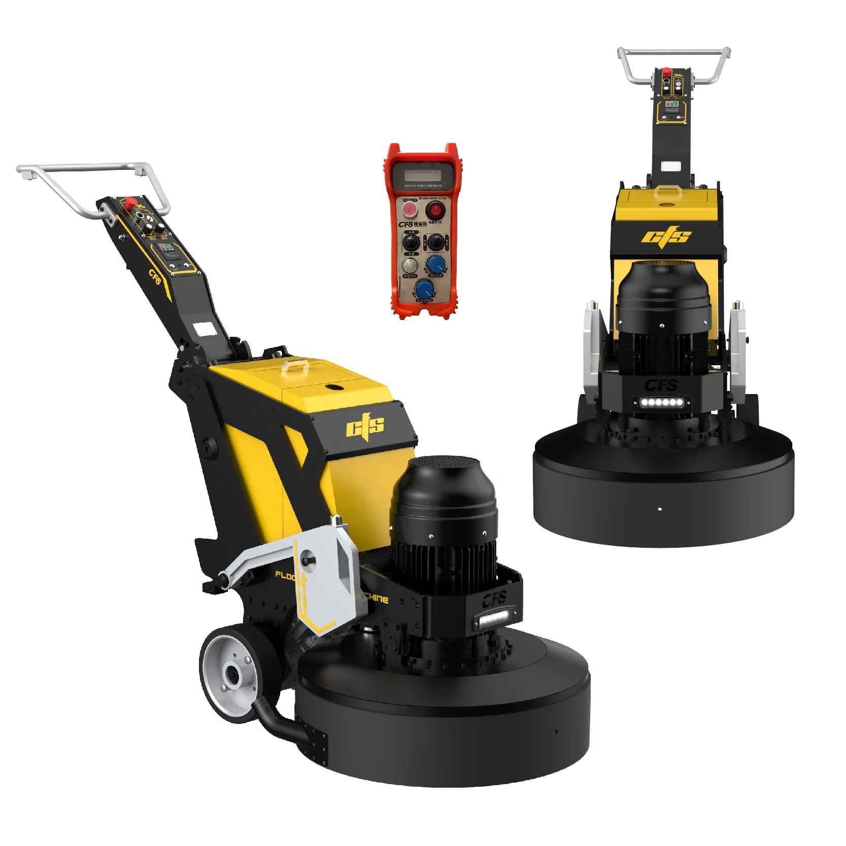 Quality Assurance CFS-C856 Remote Control&hand Push Floor Grinder Machine Terrazzo Concrete Grinder