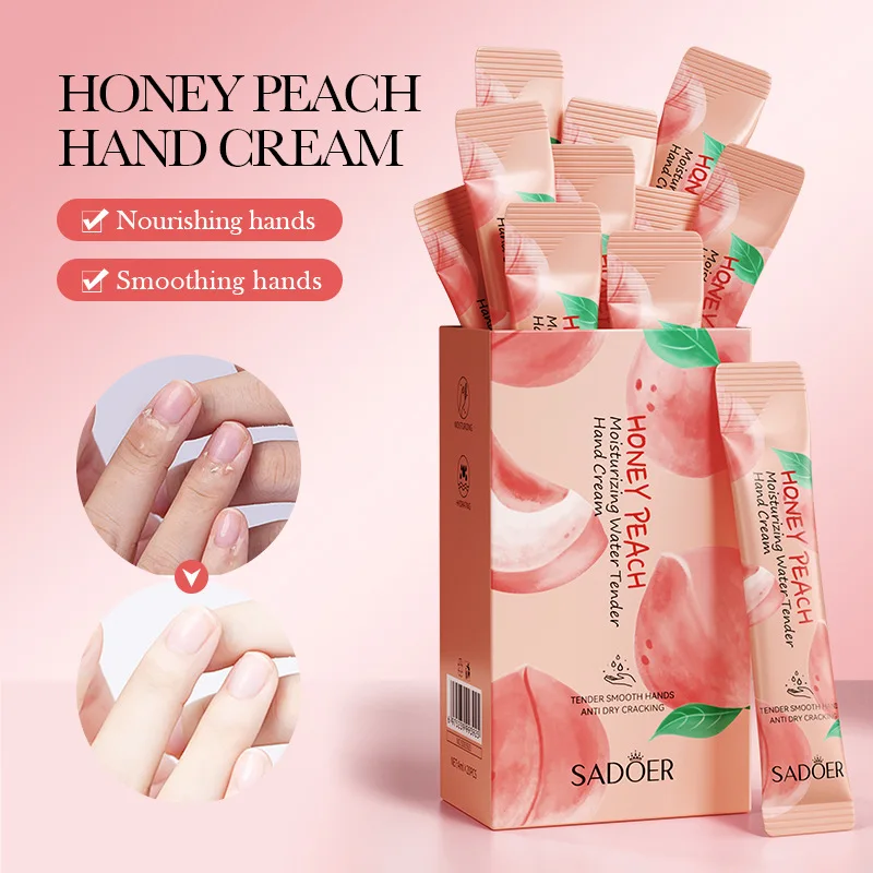 Soft Hand Cream Lotions Serum Repair Nourishing Hand Skin Care Anti Scrub honey peach Anti Aging Moisturizing Whitening Cream