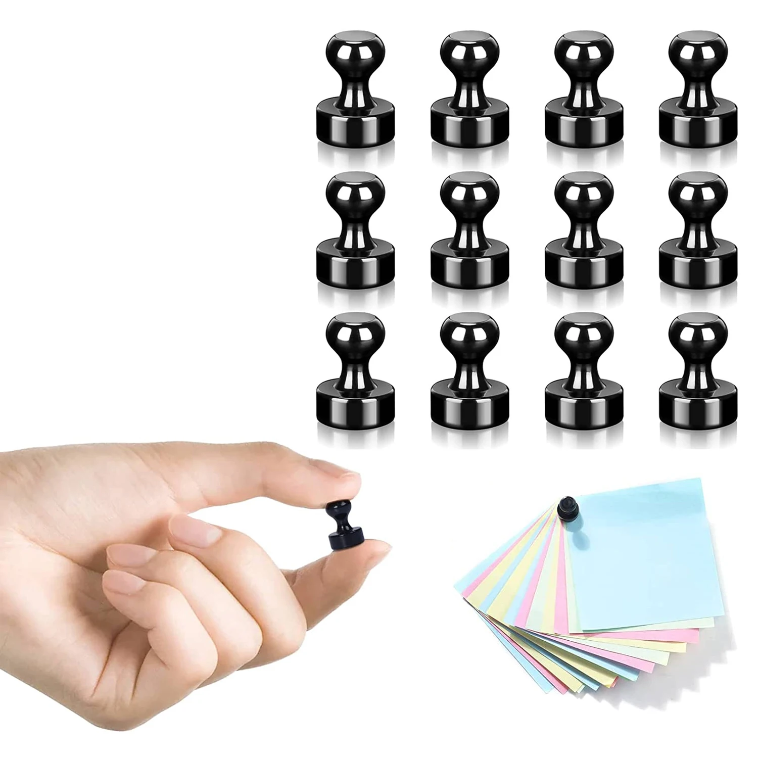 Refrigerator Magnets Magnetic Push Pins Neodymium Magnet Thumb Tacks Sucker for Whiteboard Fridge Kitchen Aimant Imán