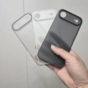 Bilashmart Luxury Ultra Thin PP Hard Case iPhone Air 17 Air 17 Pro Max Clear Translucent Anti drop Slim Lens Protection Cover Case