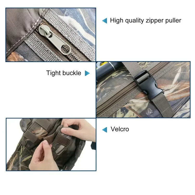 Factory LOW MOQ Support Custom Logo Sport Waterproof Fishing Rod Travel Bag view 5