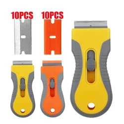 Multifunctional Mini Retractable Scraper Set with Extra Blade Cleaning Tool for Scratching Stickers Car Glass Stove Stove Window