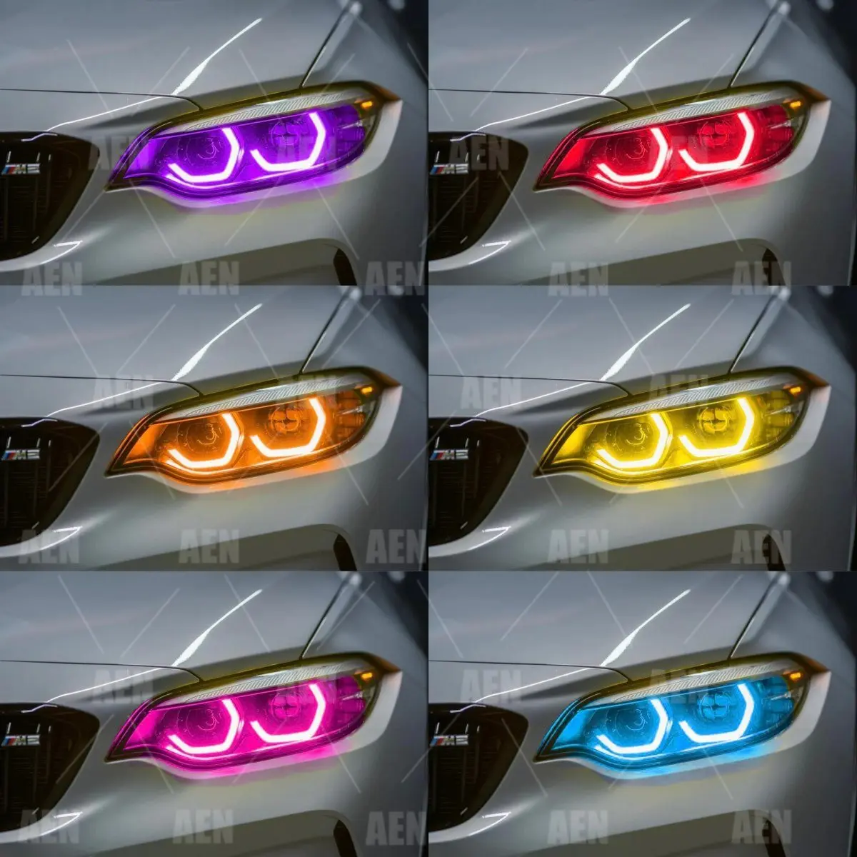 CSL Angel Eye DRL LED Boards For 2018-2021 BMW F23 F22 LCI M240i 230i F87 M2 218i 218d LED Headlight 63117494851