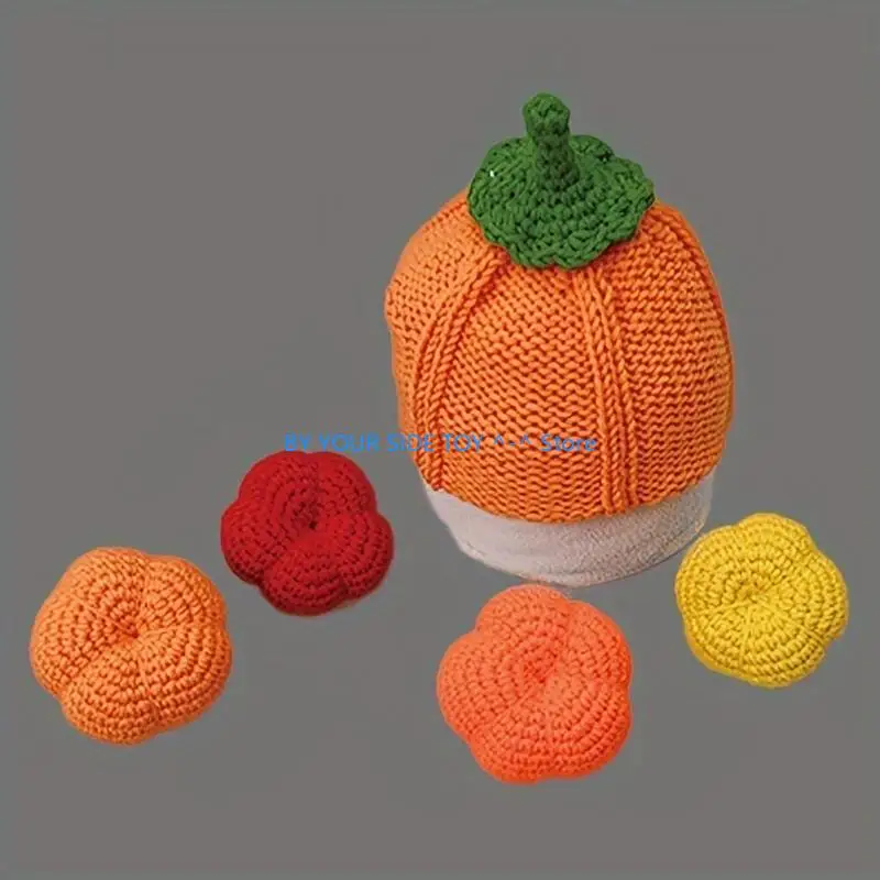 

Newborn Photography Props Pumpkin Photo Backdrop Posing Props Shower Gift U6XE