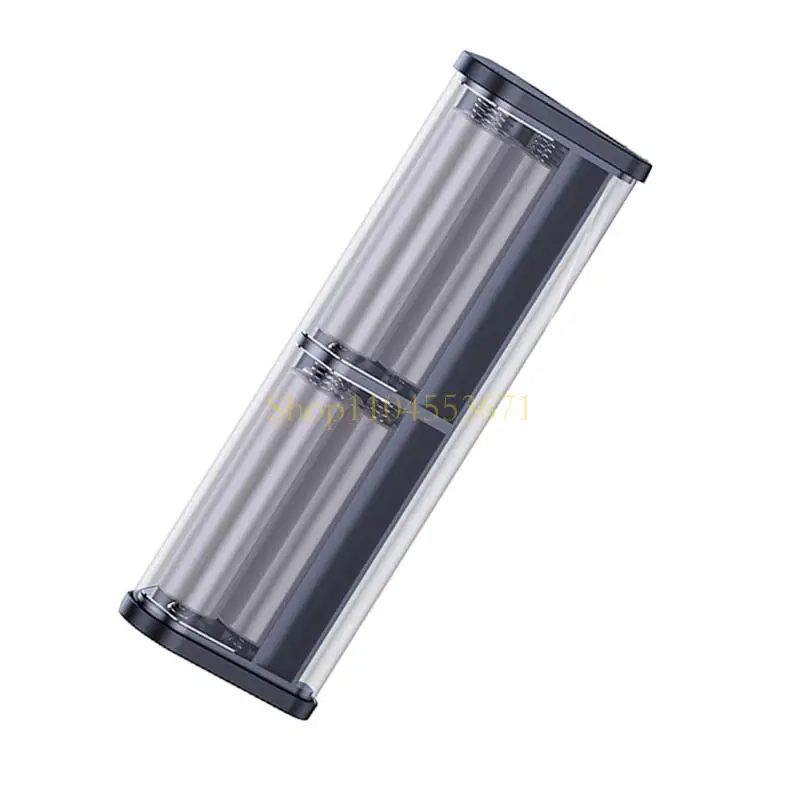 Best Seller High Capacity 6 Section 21700 Rechargeable Powerbanks With Transparents Case