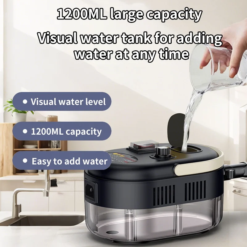 High Pressure Steam Cleaner Household Steam Cleaner Handheld Suitable For Kitchen Fume Sofa Air Conditioning Washing Machine