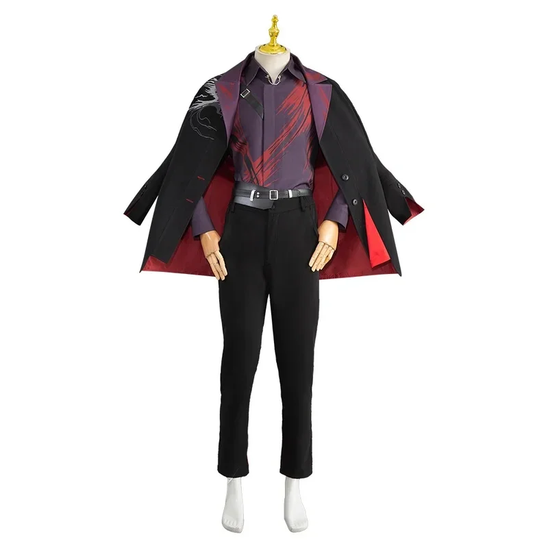 

ff34Sylus Cosplay Game Love and Deepspace Costume Wig Halloween Anime Q Clothes Uniform