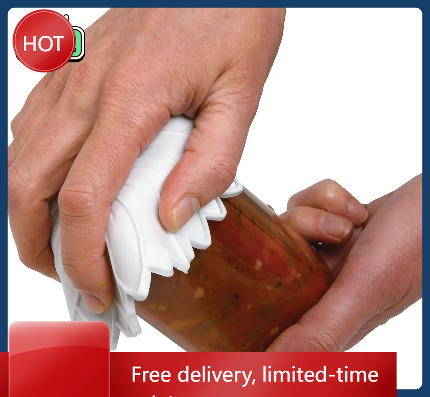 Non-Slip Rubber Jar…