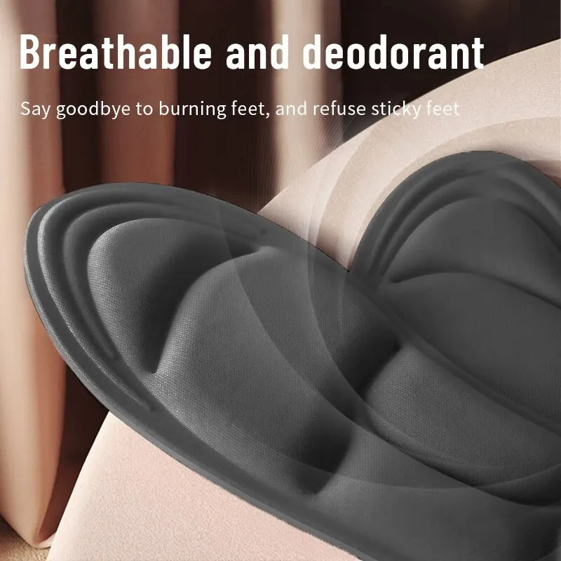 5D Sport Insoles for Shoes Women Men Deodorant Breathable Cushion Running Insoles For Feet Care Orthopedic Memory Foam Insoles