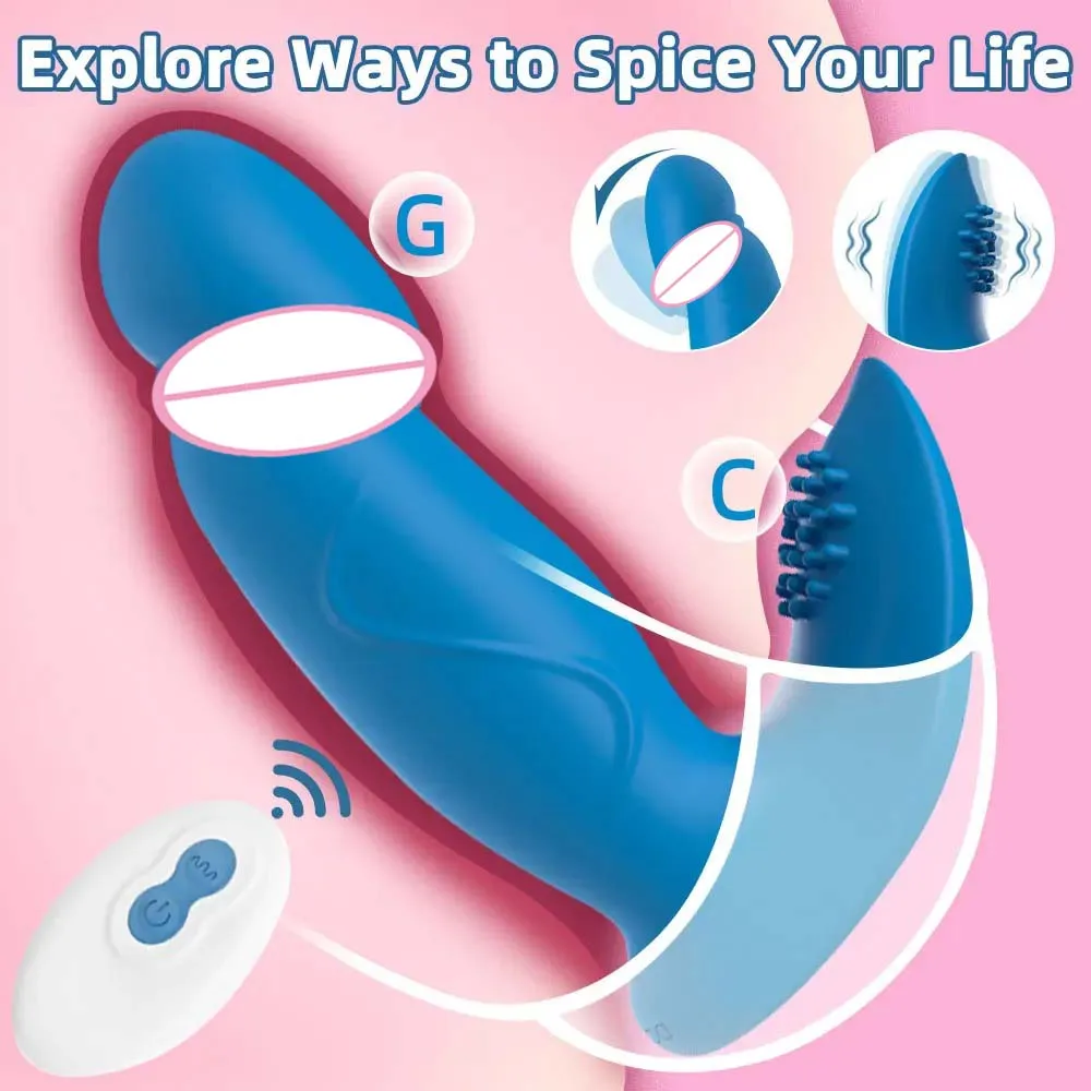 واقعية دسار هزاز محرك مزدوج اهتزاز قوي Gspot البظر محفز الإناث الاستمناء المثيرة الكبار لعبة الجنس للمرأة