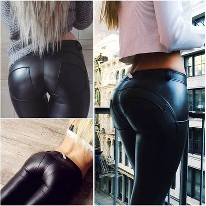 Europese En Amerikaanse Hip Lift Lederen Broek Vrouwen Hoge Elastische Verdikking Yoga Broek Strakke Sport Leggings