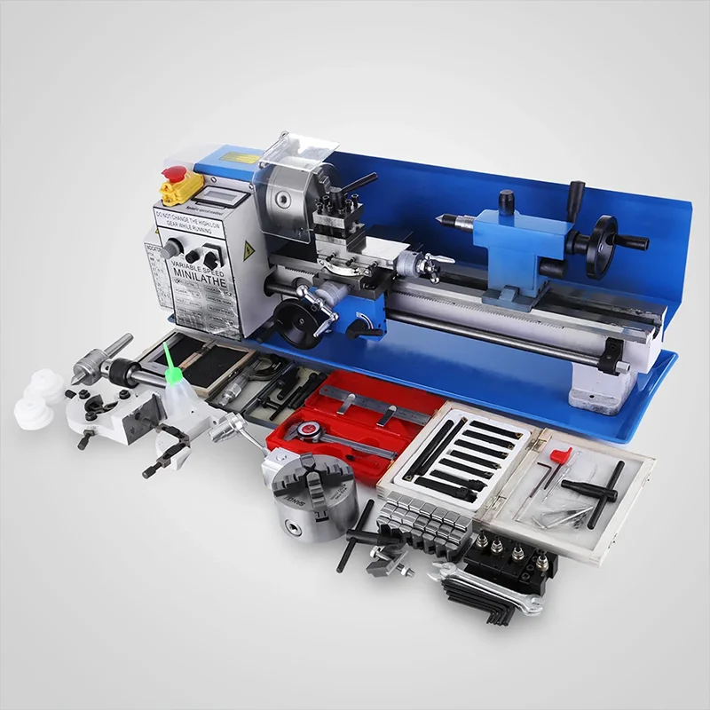 ちーたんページ Zten Mini Metal Lathe Machine 0-2500 RPM Variable Speed Bench Top