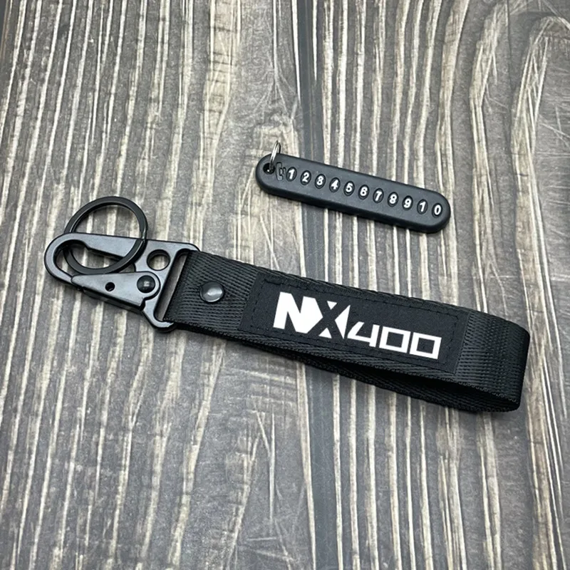 ホンダnx400,nx 400に適したオートバイのキーホルダー,刺embroideryアクセサリー